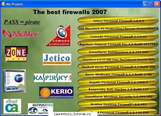 The Best Firewalls 2007 - addicted - Software PC