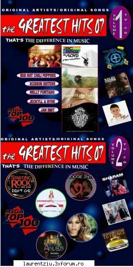 The Greatest Hits 2007_Disc 1 & 2 - Vol 1 01. JECKYLL & HYDE - FROZEN FLAME 02. RED - International Music