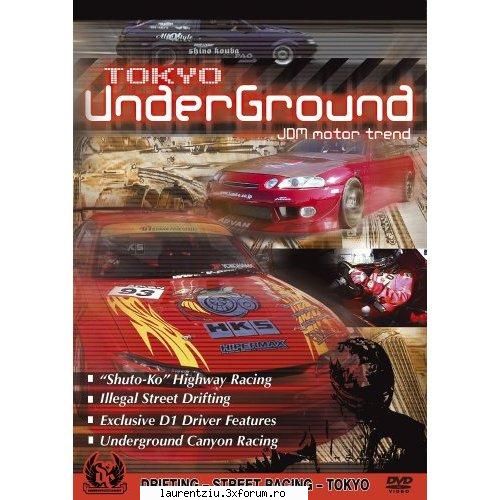 Tokyo Underground DVDRip - Japanese street racing and drifting culture - Filme