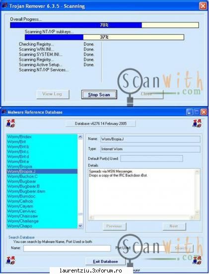 Trojan Remover 6.6.0 - mirror: Description: Trojan Remover aids in the - Software PC