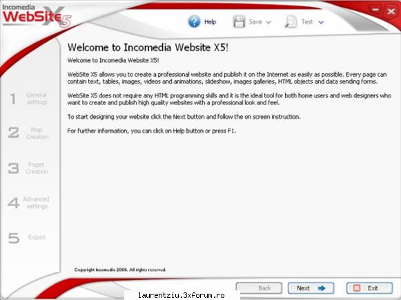 Web.X5.Designer.5.0.9 - WebSite X5 is a completely visual software: it - Software PC