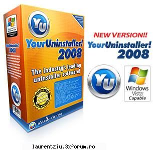 Your Uninstaller! 2008 PRO v - Dezinstalati aplicatiile nedorite complet, fara - Software PC